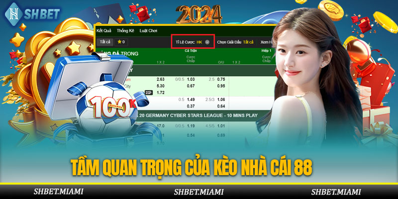Tỷ lệ cược 88 có vai trò quan trọng gì trong lĩnh vực cá cược