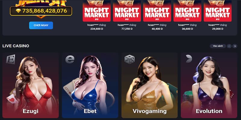 Các sảnh game đáng thử